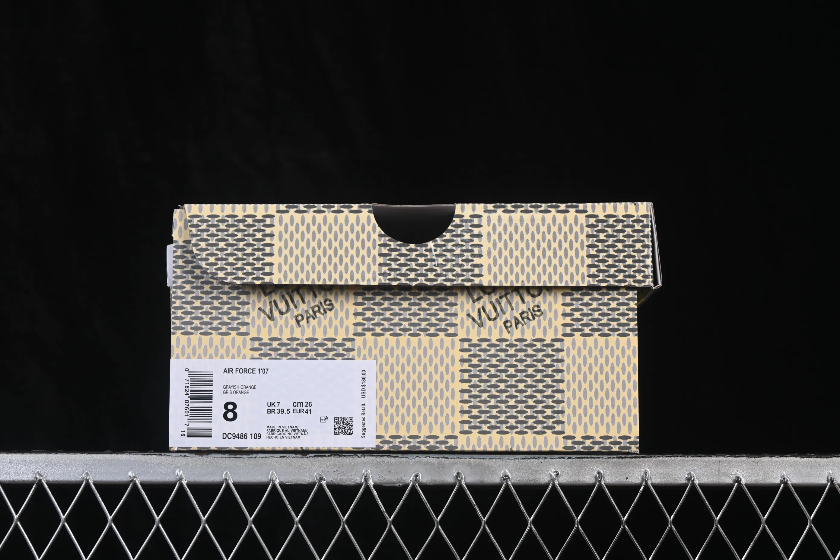 All Categories Nk Air Force 1 Air Force Series Nk Air Force 1 Low Air Force Low Nike Air Force 1'07 Low Gray Orange Private Collection Air Force One Low Casual Shoes DC9486-109